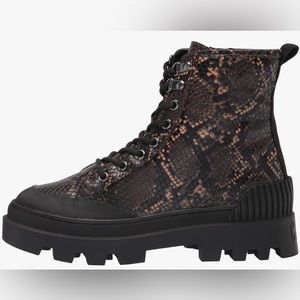 Circus NY By Sam Edelman Indy Waterproof/Cold Weather Boot size 10 Snake Print